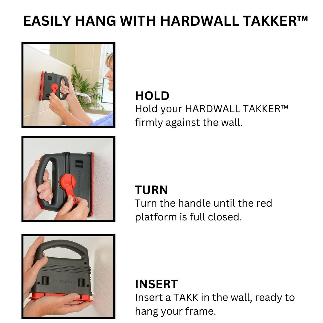 TAKKER™ & HARDWALL TAKKER™ 153 Piece Picture Hanging Bundle