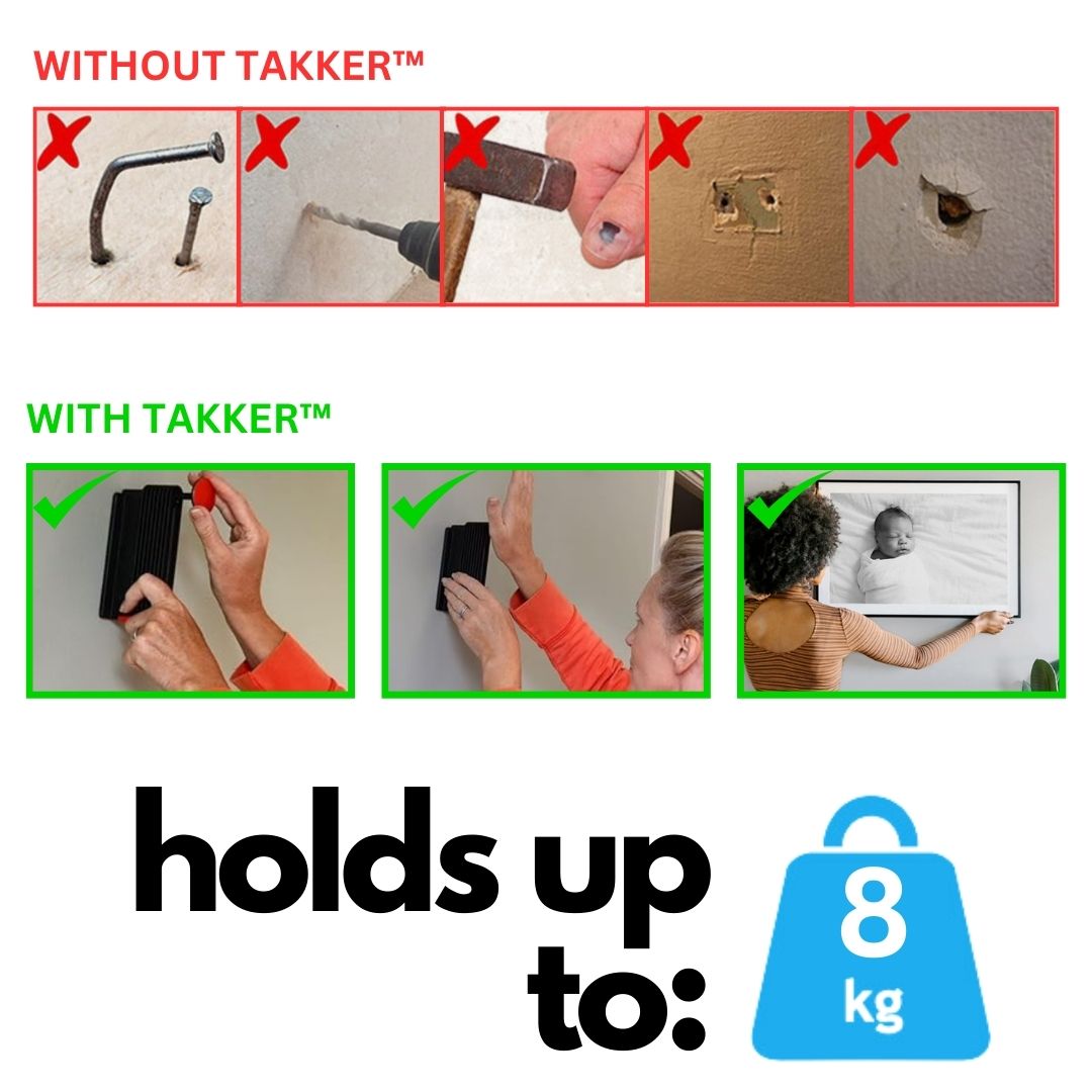 TAKKER™ & HARDWALL TAKKER™ 153 Piece Picture Hanging Bundle