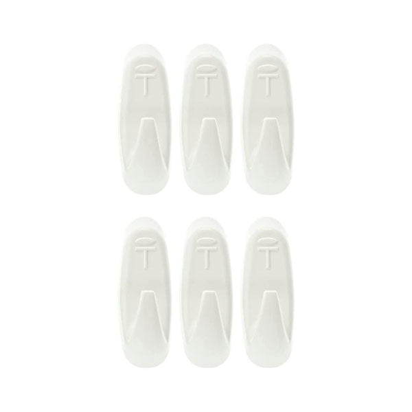 TAKKER™ Pack of 6 Hooks Small