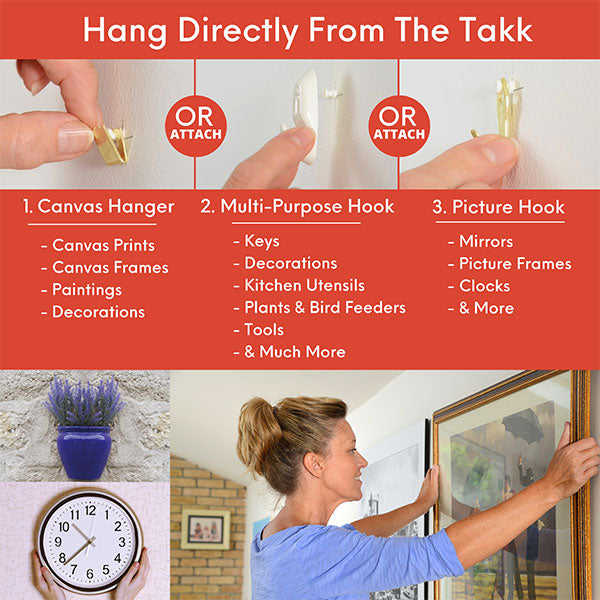Hardwall TAKKER™ 35 Piece Multi-Purpose Hanging Kit