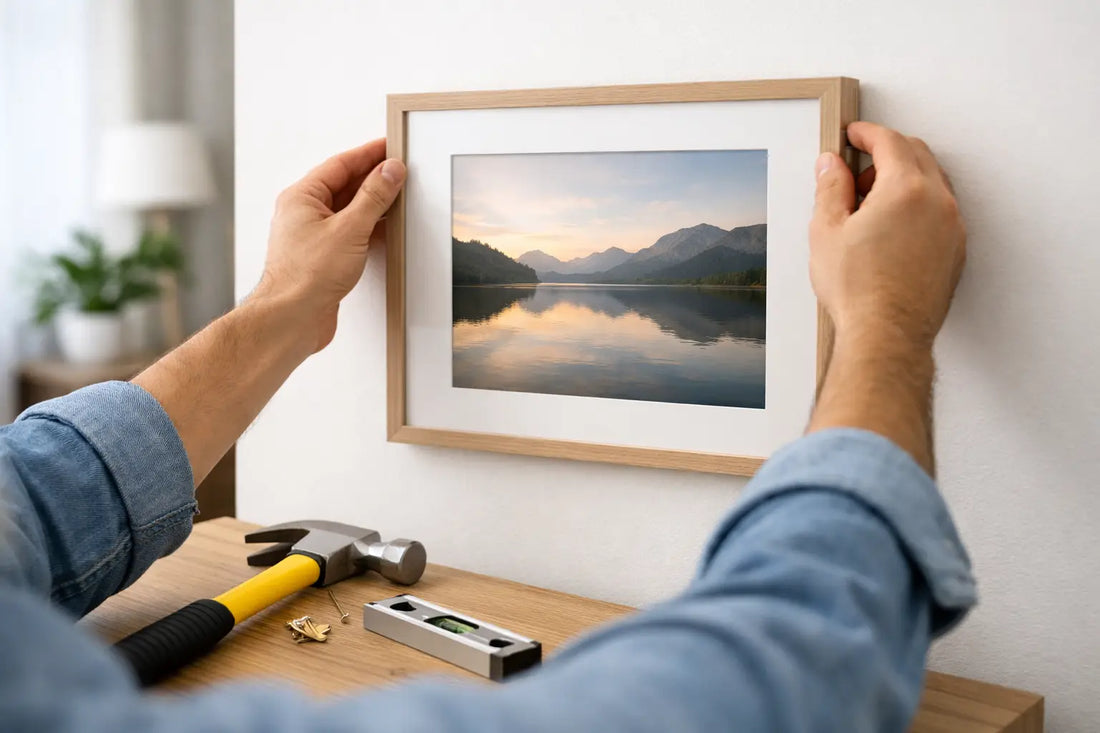 How to Hang a Picture Easy at Home