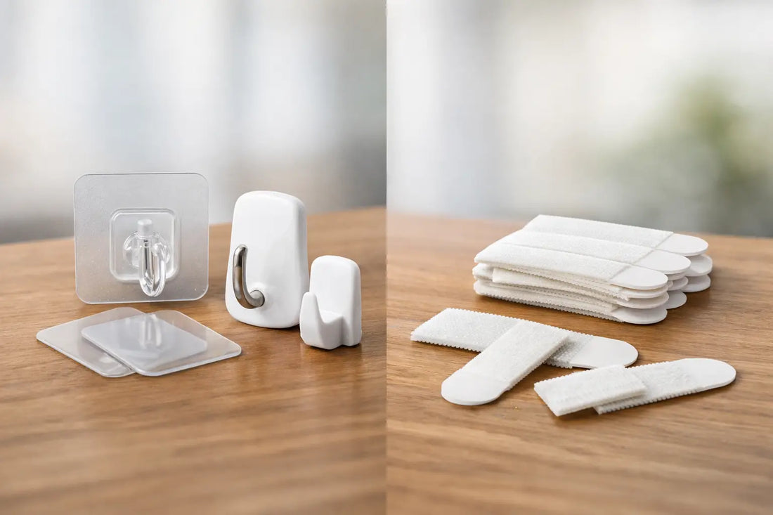 Adhesive Hooks Versus Command Strips Compared
