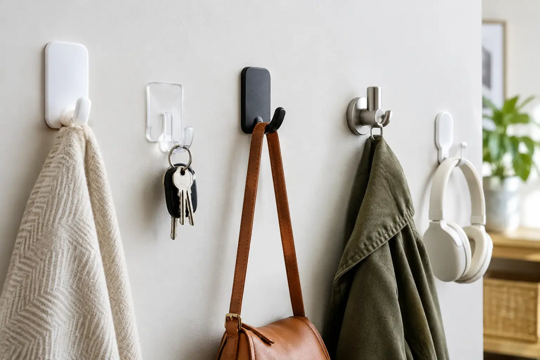Best Hooks for Hanging Without Wall Damage
