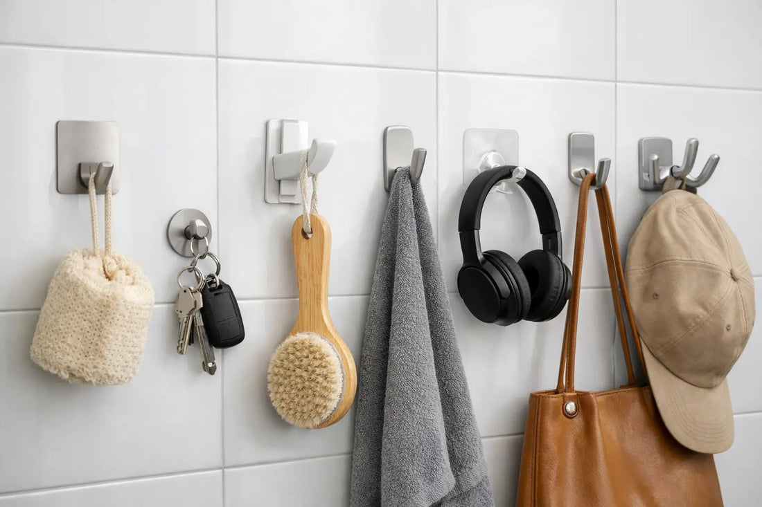7 Best Hooks for Tiled Walls That Actually Work