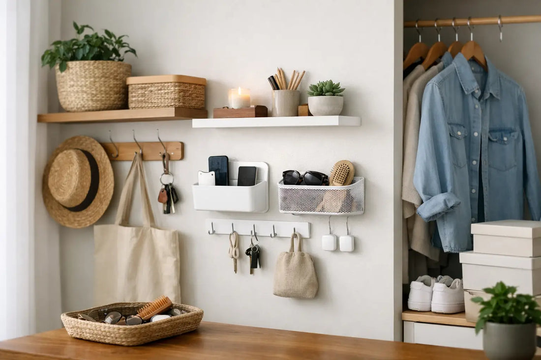 A Guide to Damage-Free Organisation at Home