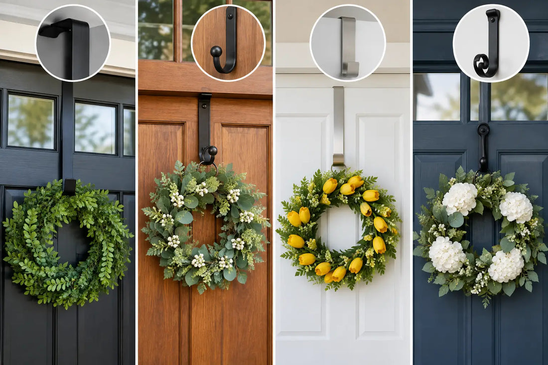 Best Wreath Hooks for Every Type of Door