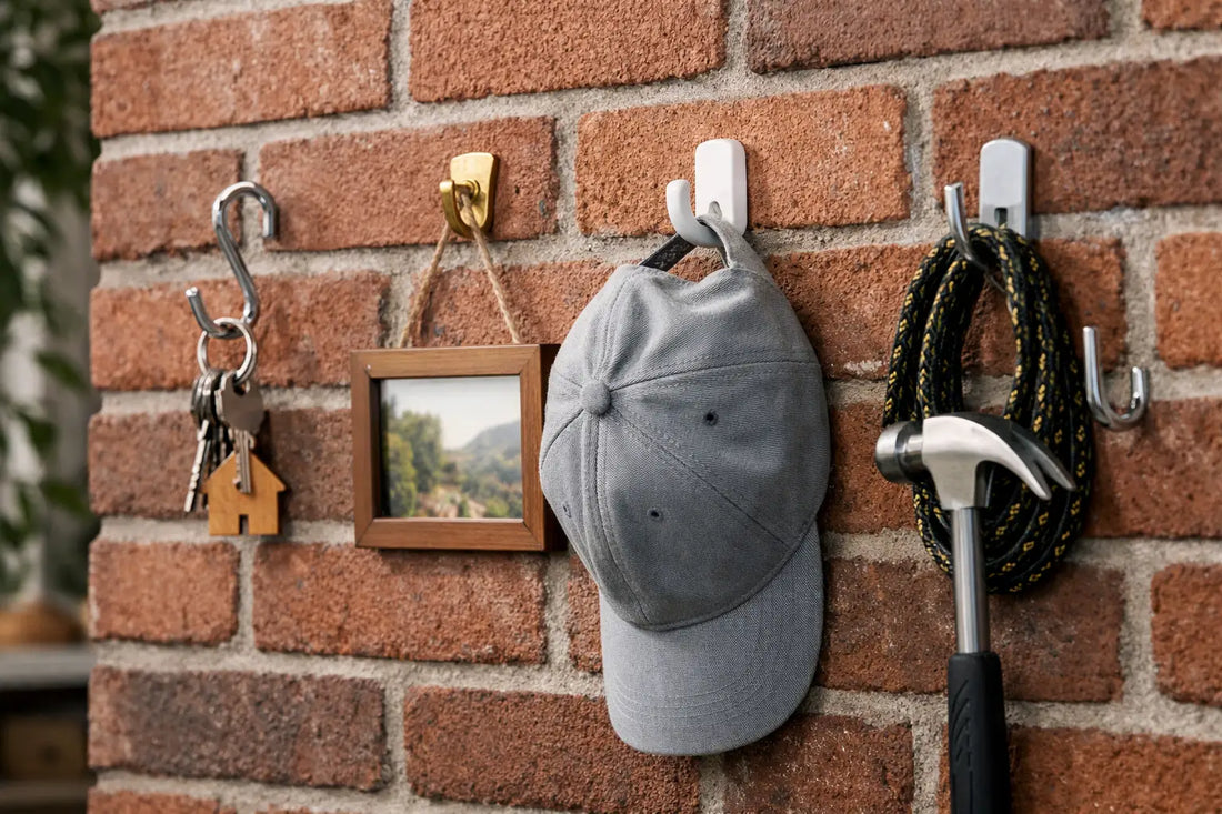 Best Hooks for Brick Walls at Home
