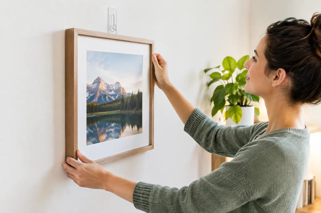 Hardwall Hanging Without Drills or Wall Damage