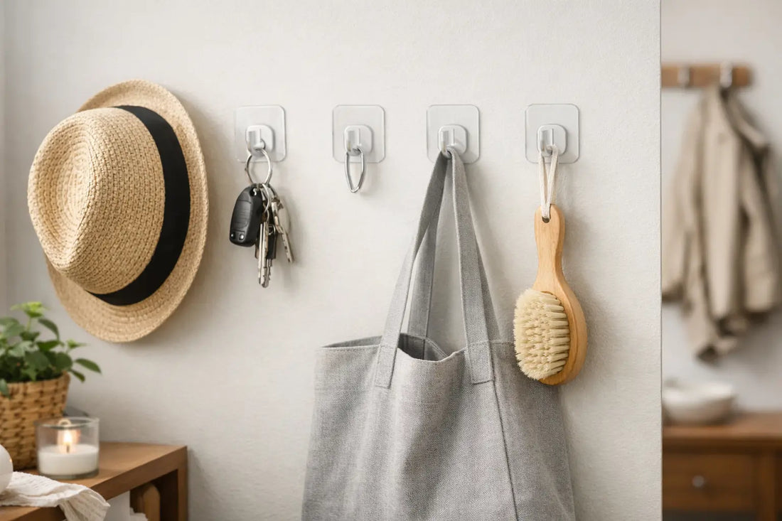 Wall Hooks That Keep Your Home Tidy and Damage-Free