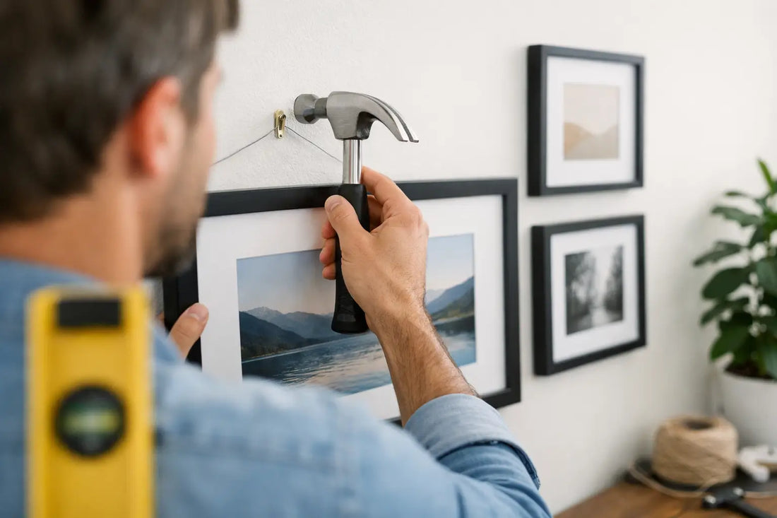Picture Frame Hanging Methods That Work