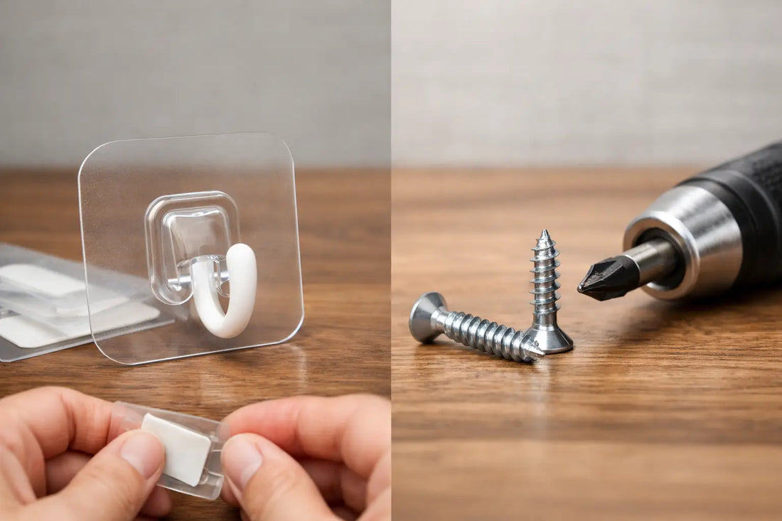 Removable Hooks vs Screws: Which Is Best?