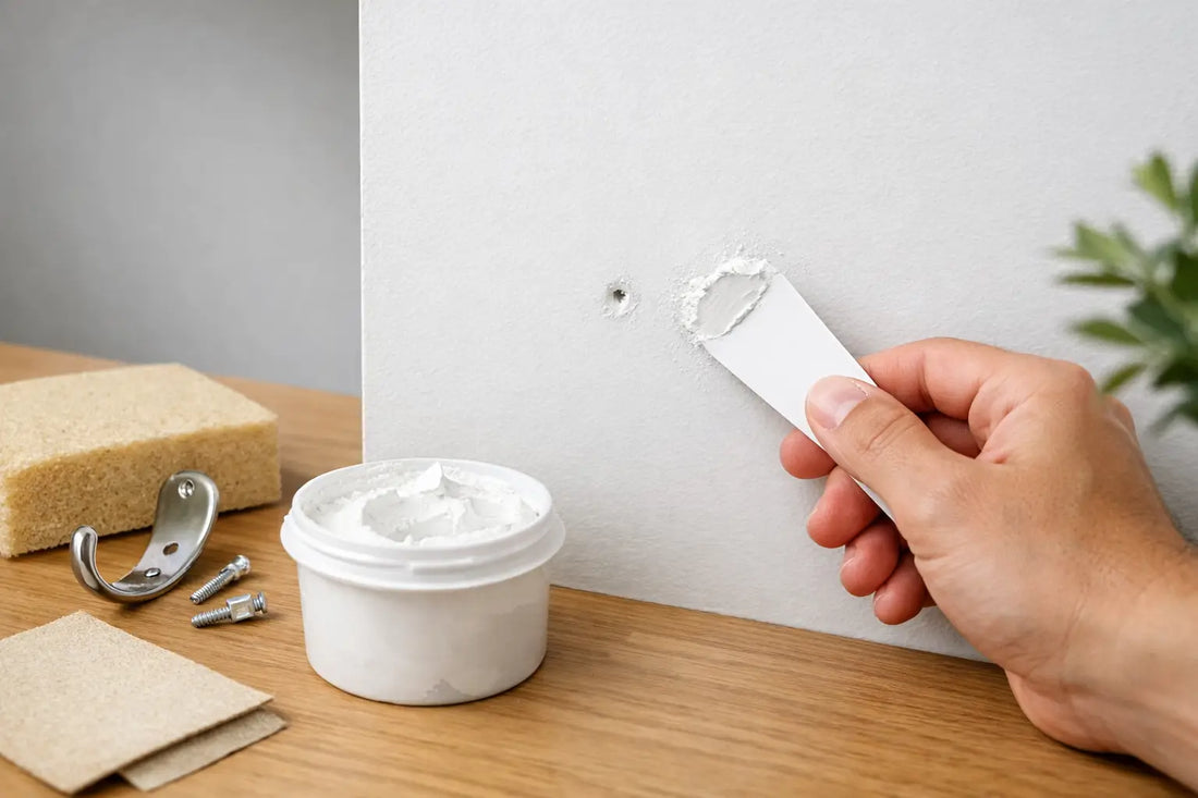 How to Repair Hook Holes Easily Without Repainting