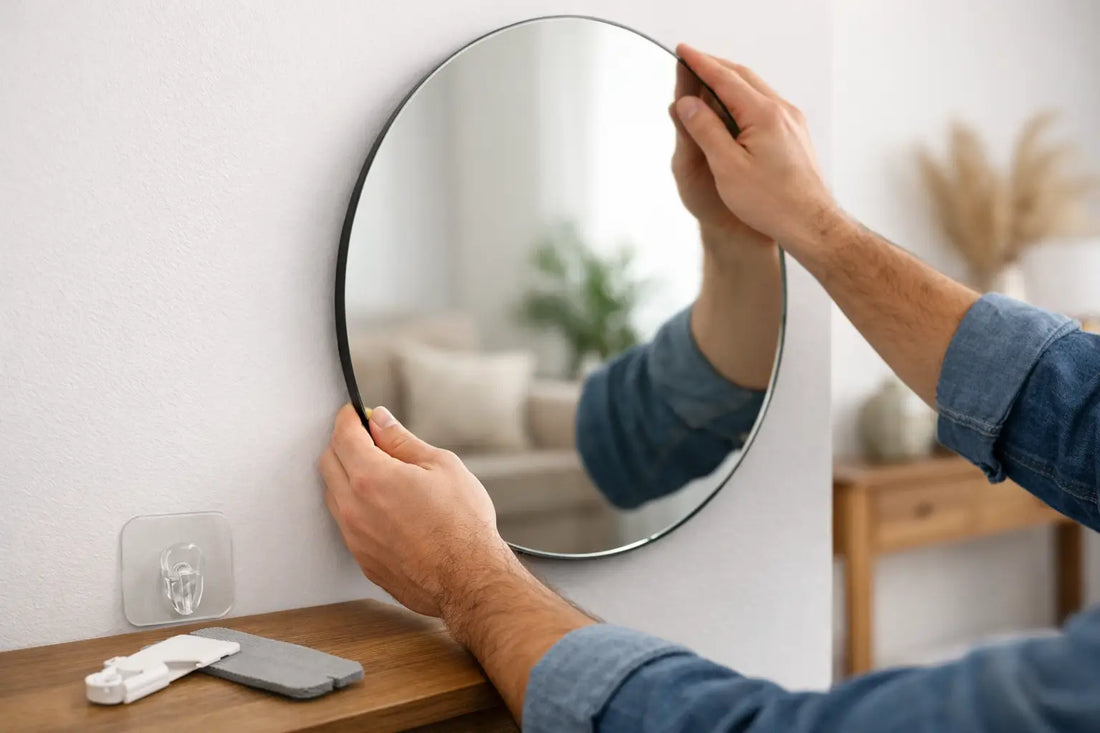 How to Hang Mirrors Safely Without Wall Damage