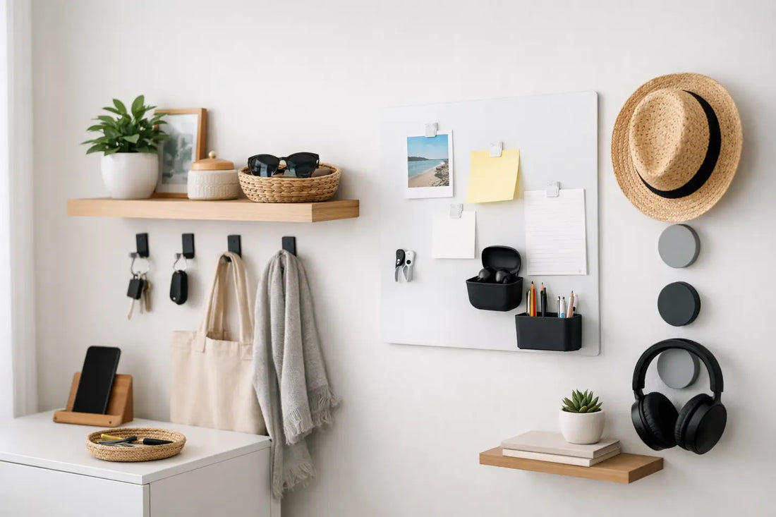 How to Organise Walls Without Drilling