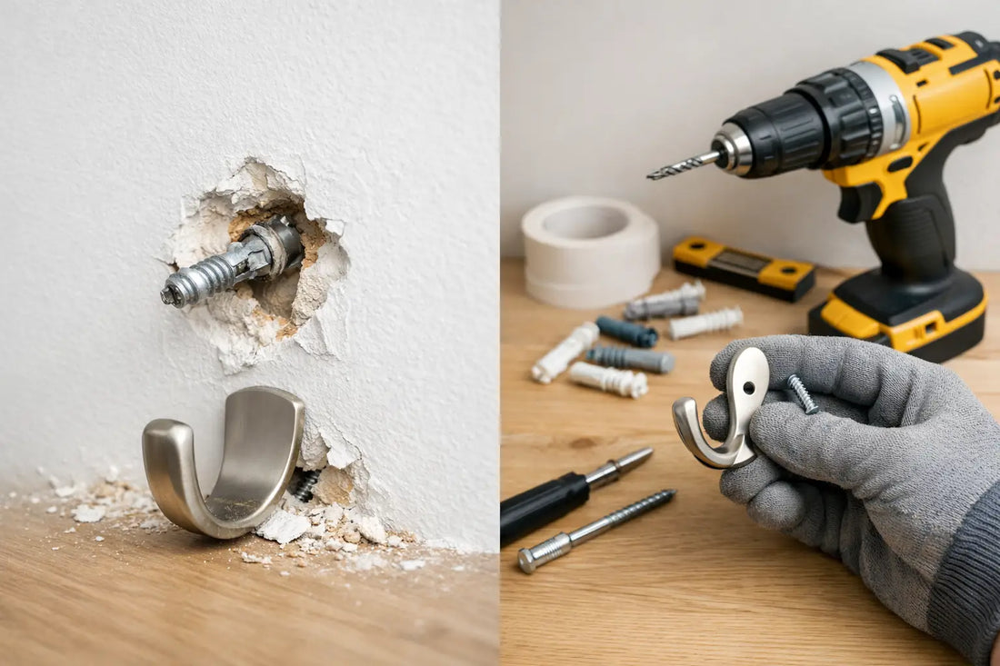 Why Do Wall Hooks Fail? Causes and Fixes
