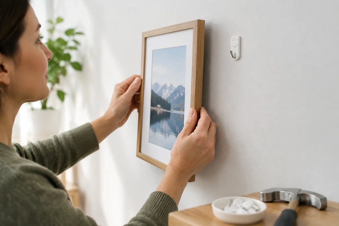 How to Install Hardwall Picture Hooks Safely