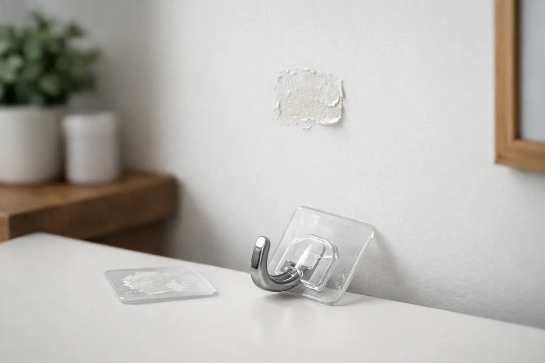 Why Do Adhesive Hooks Fall Off the Wall?