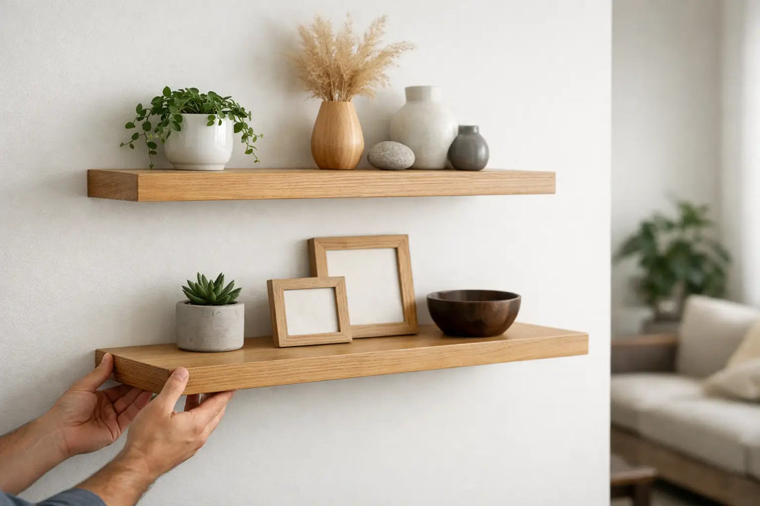Floating Shelves Without Screws That Hold