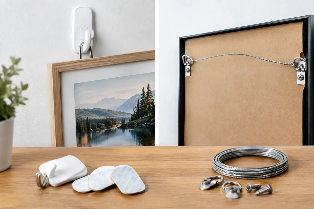 Adhesive Hooks Versus Picture Wire for Your Walls