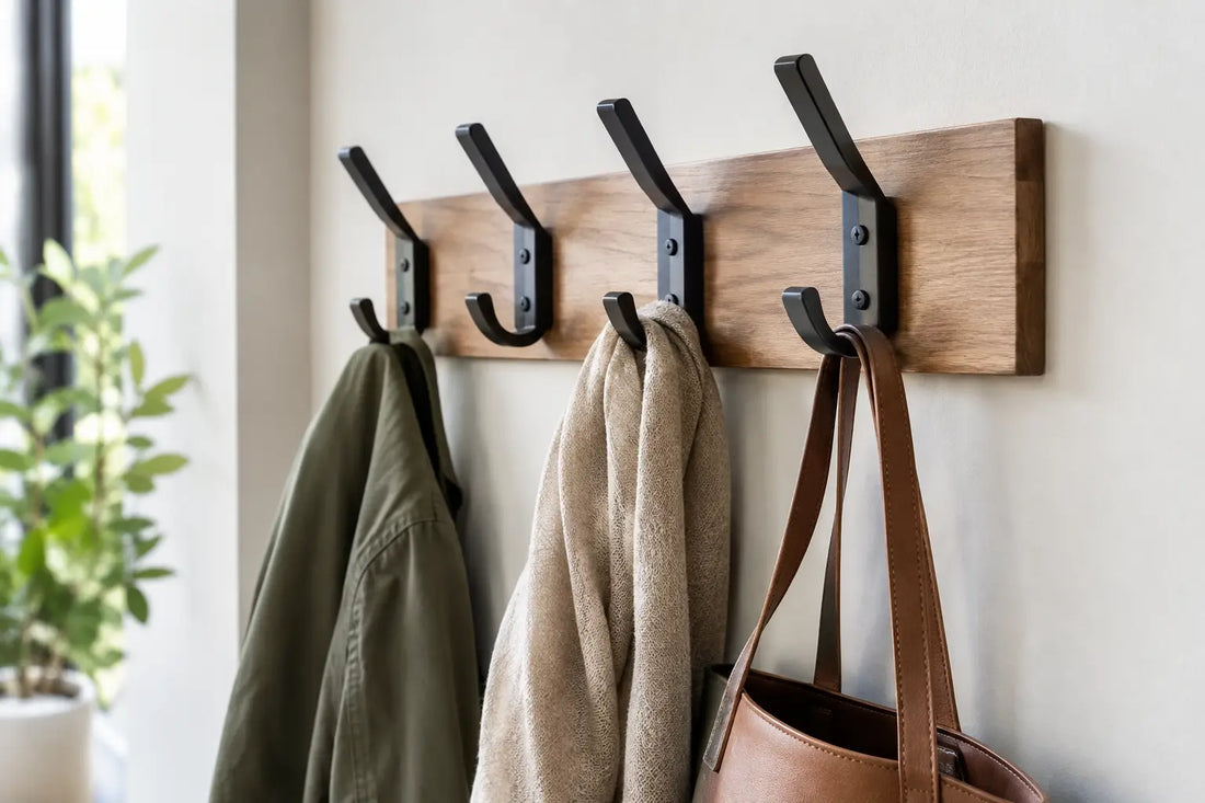Secure Coat Hooks That Protect Your Walls