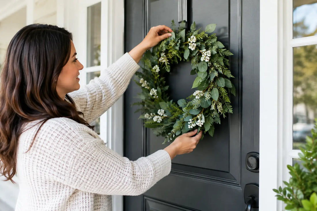 Can I Hang Wreaths Without Damaging My Door?